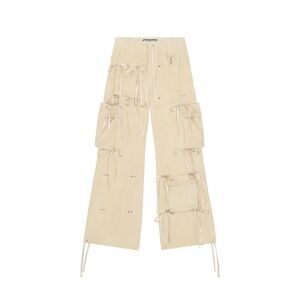 REESE COOPER Corduroy Modular‎ Pocket Pant in Beige Size Large $698